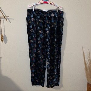 Ett:twa x Anthropologie Floral Pants Size S Fits M